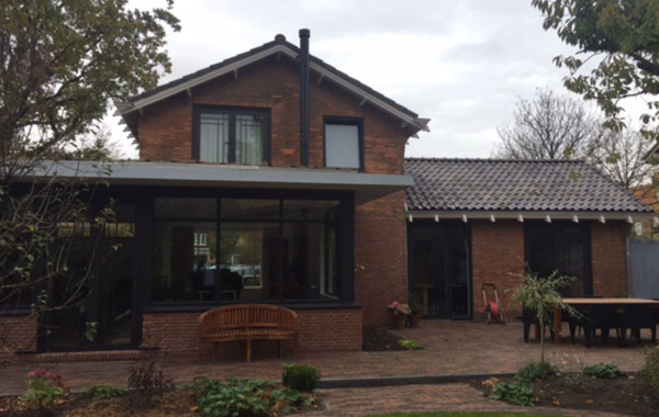 verbouwing en uitbreiding woonhuis Prins Bernhardlaan | Oegstgeest